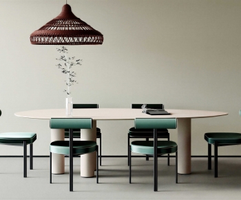 Modern Dining Table And Chairs-ID:654295927