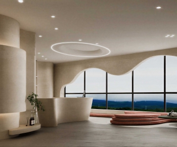 Modern Office Reception Desk-ID:423221111