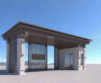 New Chinese Style Gate-ID:529007915