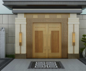 Modern Facade Element-ID:534316064