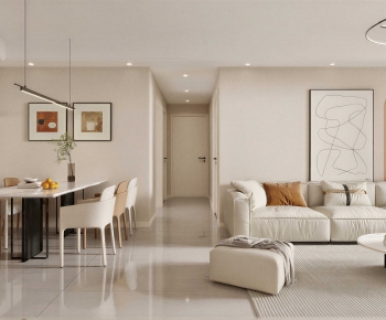 Modern A Living Room-ID:658808958