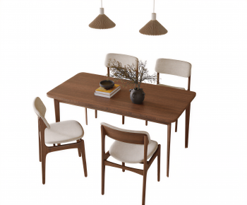 Modern Dining Table And Chairs-ID:558407071