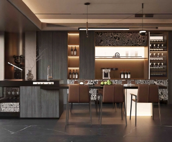 Modern Dining Room-ID:921819932