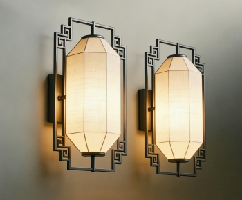New Chinese Style Wall Lamp-ID:257275109