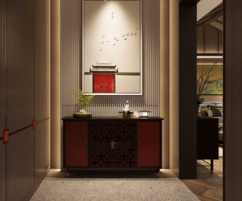 New Chinese Style Hallway-ID:700687899