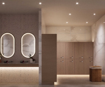 Modern Public Toilet-ID:770549867