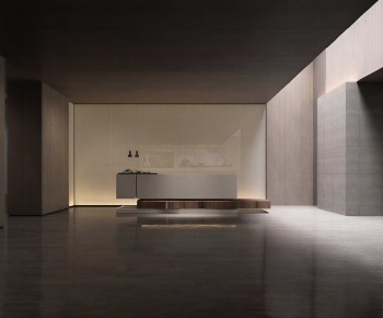 Modern Office Reception Desk-ID:137073046