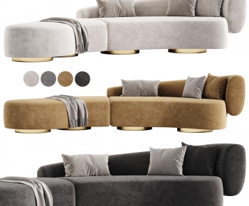Modern Curved Sofa-ID:809504035