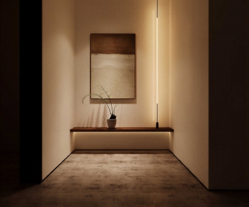 Wabi-sabi Style Hallway-ID:739790924