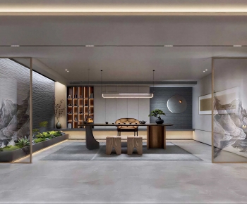 New Chinese Style Tea House-ID:736026059