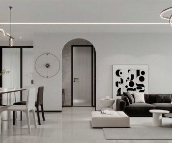 Modern A Living Room-ID:419506074