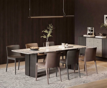 Modern Dining Table And Chairs-ID:665290123