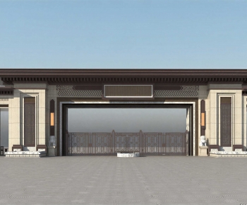 New Chinese Style Door-ID:292759909