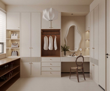 Modern Clothes Storage Area-ID:333988906