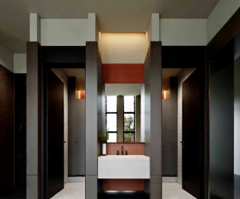 Modern Public Toilet-ID:912374979