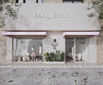 Modern Facade Element-ID:482831958