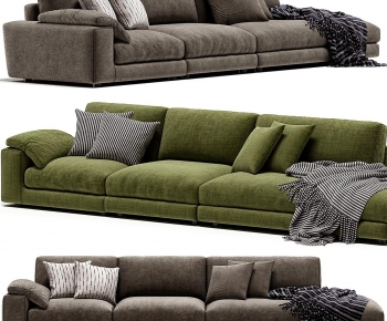Modern Three-seat Sofa-ID:536325935