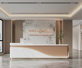 Modern Office Reception Desk-ID:779199676