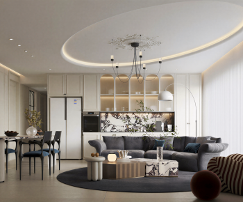 Modern A Living Room-ID:237179992