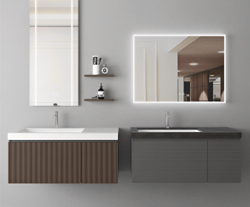 Modern Bathroom Cabinet-ID:215437898