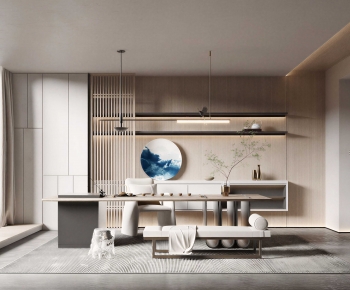 New Chinese Style Tea House-ID:997562894