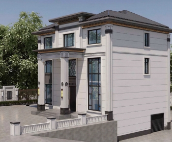 New Chinese Style Detached Villa-ID:215986973