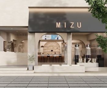 Modern Facade Element-ID:741430042