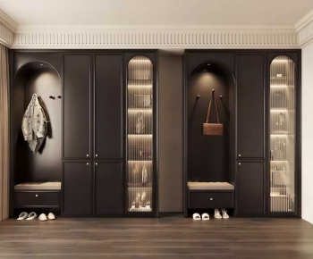 French Style Shoe Cabinet-ID:209136967