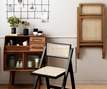 Wabi-sabi Style Lounge Chair-ID:458070049