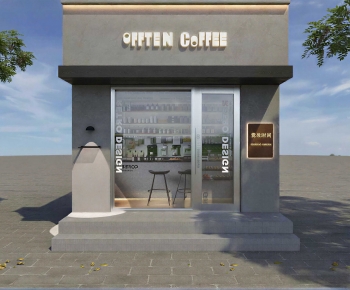 Modern Facade Element-ID:977014067