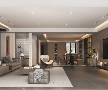 Modern A Living Room-ID:311707024