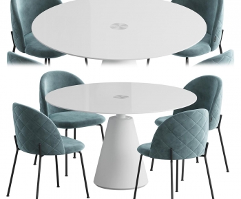 Modern Dining Table And Chairs-ID:902540771
