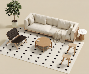 Modern Sofa Combination-ID:594350105