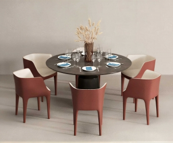 Modern Dining Table And Chairs-ID:184644948