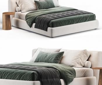 Modern Double Bed-ID:578670554