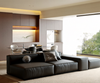 Modern A Living Room-ID:487566959