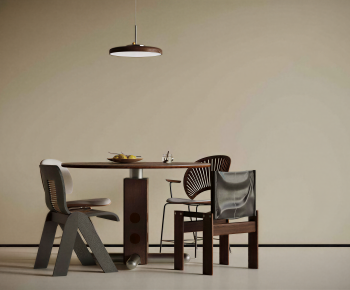 French Style Dining Table And Chairs-ID:999123107