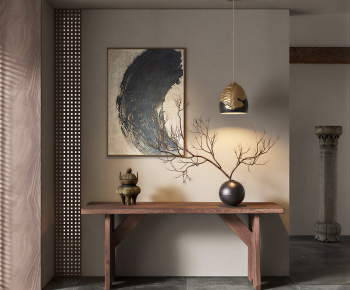 Wabi-sabi Style Console-ID:212028981