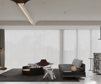 Modern A Living Room-ID:297870694