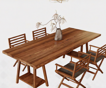 Modern Dining Table And Chairs-ID:426780949