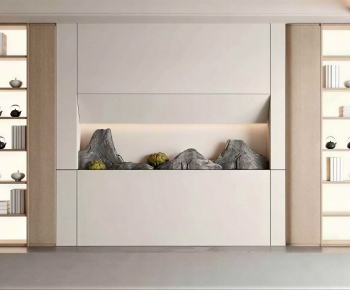 New Chinese Style Decorative Cabinet-ID:491229061