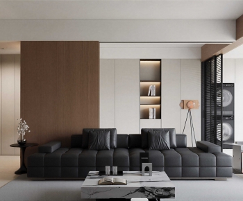 Modern A Living Room-ID:833740955