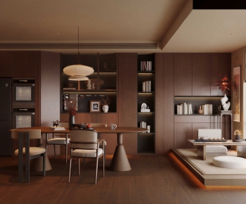 New Chinese Style Dining Room-ID:203439007