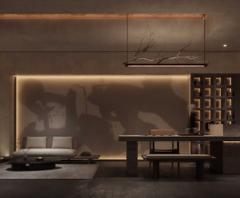 Wabi-sabi Style Tea House-ID:436860089