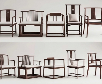 New Chinese Style Lounge Chair-ID:428942926