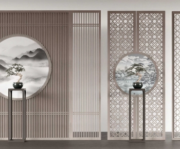New Chinese Style Partition-ID:814593085