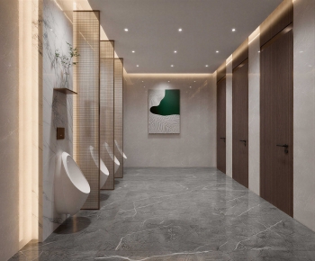 Modern Public Toilet-ID:376918085