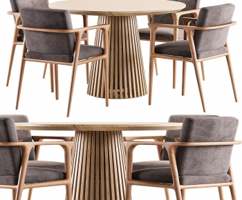 Modern Dining Table And Chairs-ID:606673961