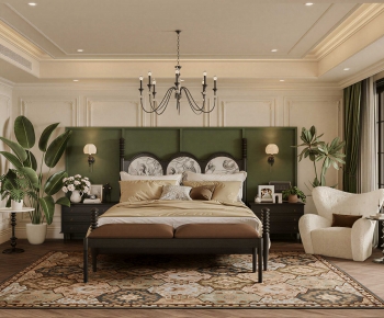 French Style Bedroom-ID:265918972