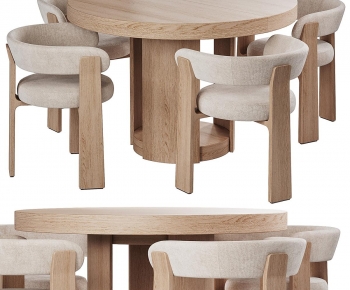 Modern Dining Table And Chairs-ID:108881096